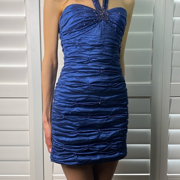 BCBG MaxAzria Mini Embellished Formal Dress - Picture 1 of 5